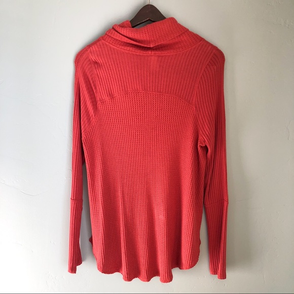 We The Free Drippy Kristina Cowl Neck Waffle Knit - Picture 3 of 9